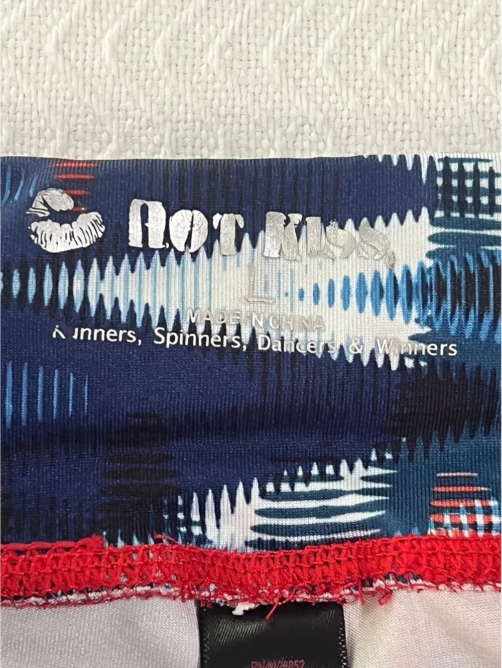 Hot Kiss Women's Printed Active Leggings Size Large